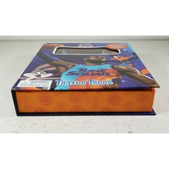 Space Jam A New Legacy Tattle Tales - 4 Figurines and Storybook Lebron James - Picture 2 of 12
